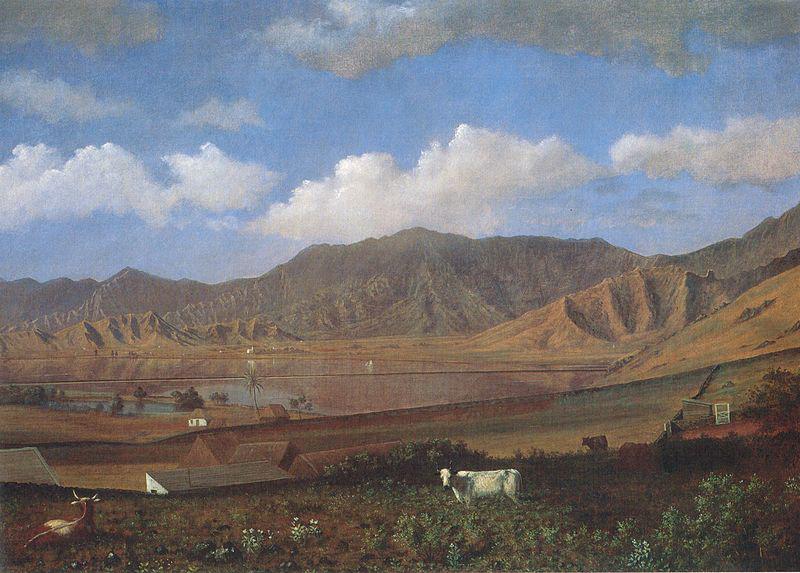 Enoch Wood Perry, Jr. Kualoa Ranch, Oahu Germany oil painting art